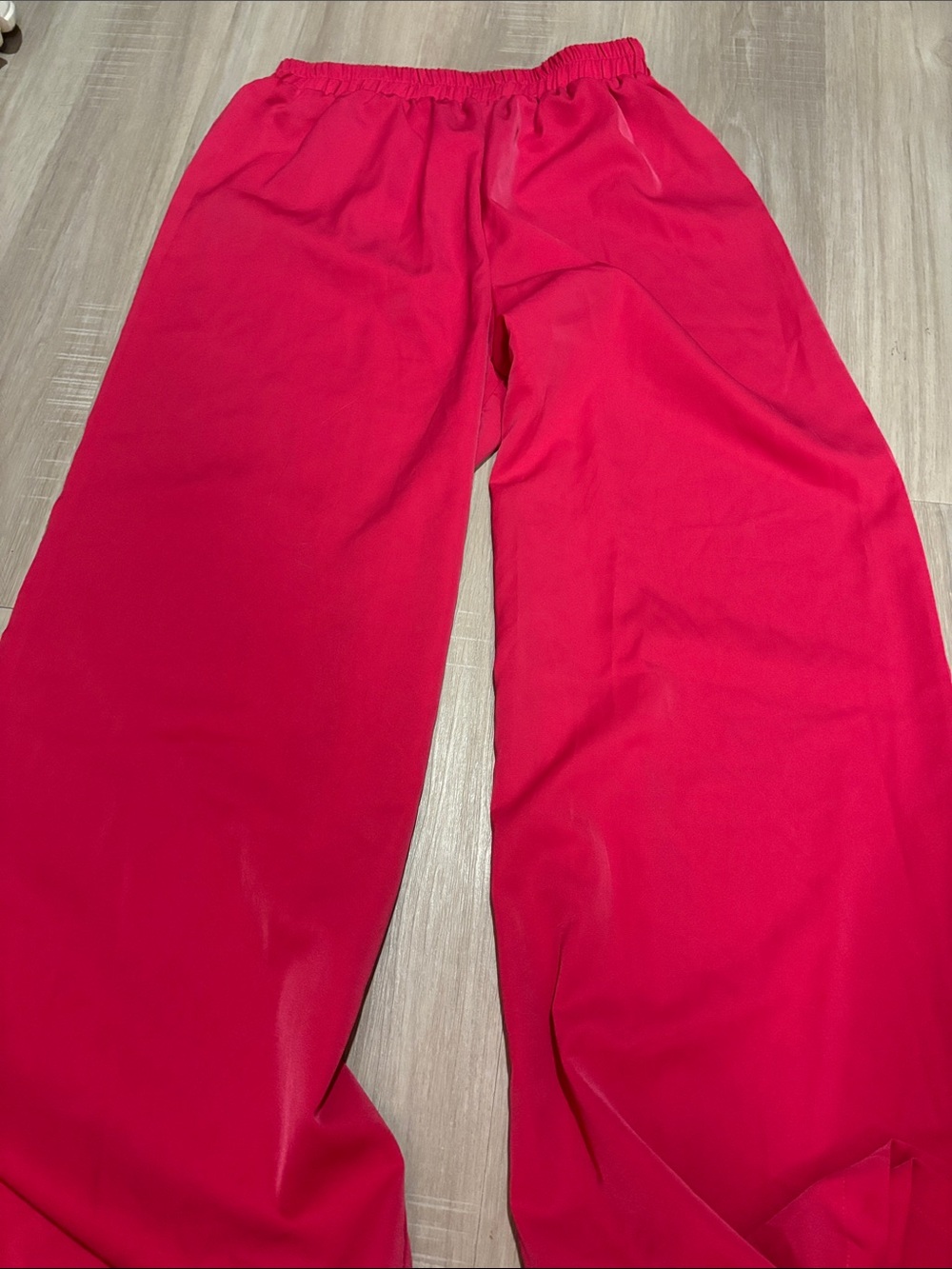 Amazon Wide Leg Pants in Bright Pink